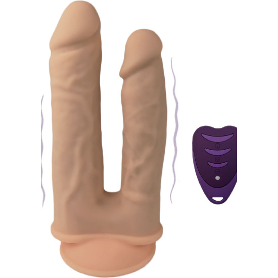 Вибратор двоен с дистанционно- Double penetration 7/8" Вибратор двоен с дистанционно- Double penetration 7/8"