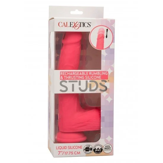 Вибратор 7" CalExotics Rumbling & Thrusting Вибратор 7" CalExotics Rumbling & Thrusting