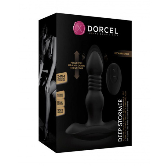 Вибриращ плъг с дистанционно управление Dorcel - Deep Stormer Вибриращ плъг с дистанционно управление Dorcel - Deep Stormer