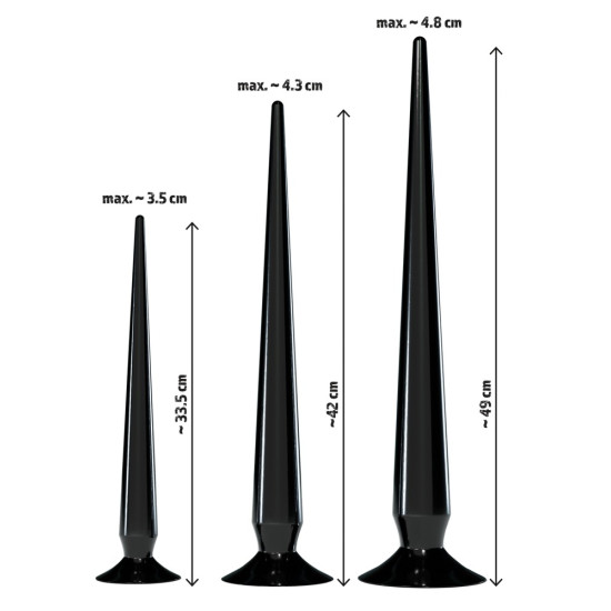 Супер дълъг гъвкав Butt Plug M - 42см Супер дълъг гъвкав Butt Plug M - 42см