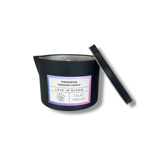 Феромонна масажна свещ LILAC DREAM - Привлечи него 150мл. Феромонна масажна свещ LILAC DREAM - Привлечи него 150мл.