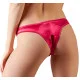 Червена сатенена прашка с перли Cottelli XL Червена сатенена прашка с перли Cottelli XL