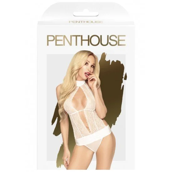 Боди Penthouse Perfect Lover L/XL бяло Боди Penthouse Perfect Lover L/XL бяло