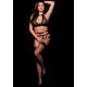 Дизайнерски жартиер M/L Panty еко кожа Дизайнерски жартиер M/L Panty еко кожа