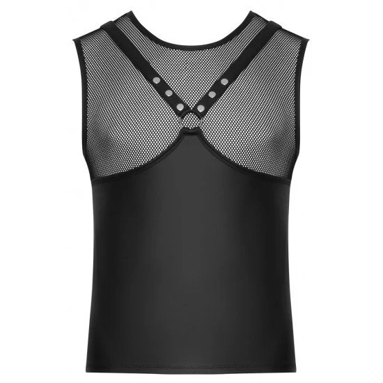 Тениска без ръкави с колани на гърдите S/M