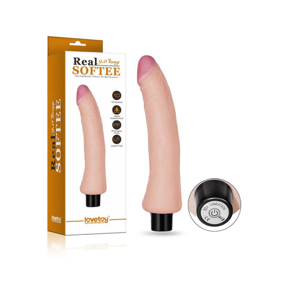 Вибратор Real Softee 9" Вибратор Real Softee 9"