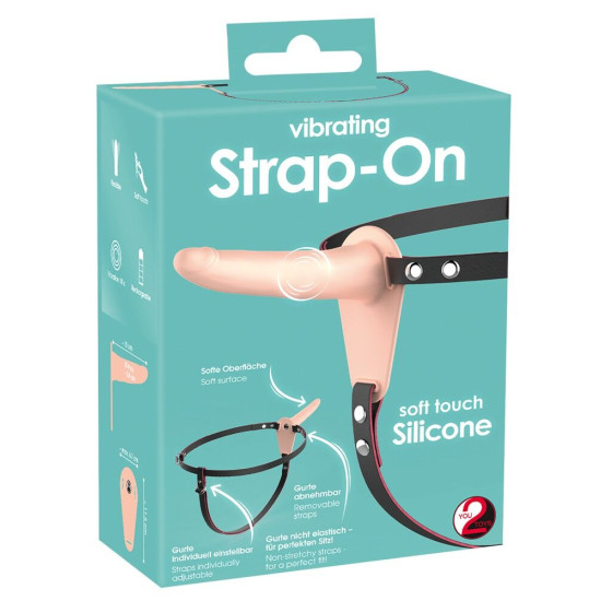 Strap-on колан с вибратор