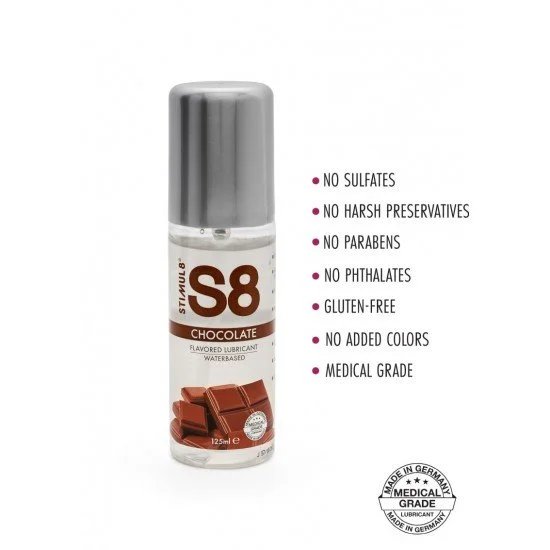 Chocolate S8 - овкусен лубрикант 125ml Chocolate S8 - овкусен лубрикант 125ml