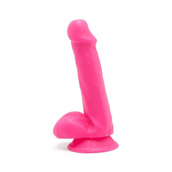 Дилдо 6" Happy Dicks цикламено Balls