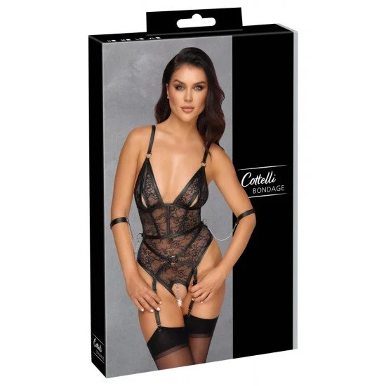 Дантелено боди Cotteli Bondage XL Дантелено боди Cotteli Bondage XL