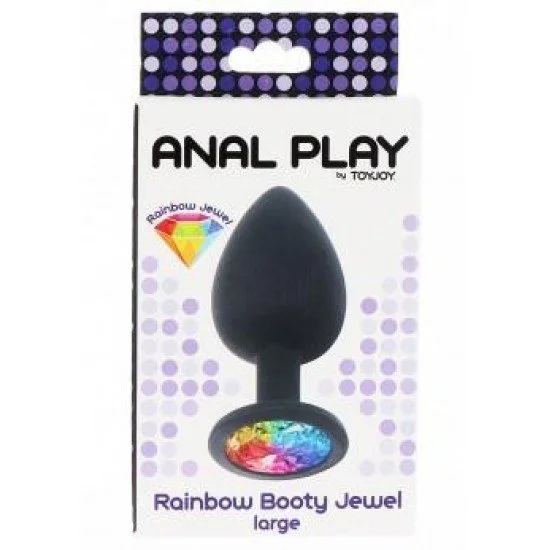 Анална играчка Rainbow Booty Jewel М 10297 Анална играчка Rainbow Booty Jewel М 10297