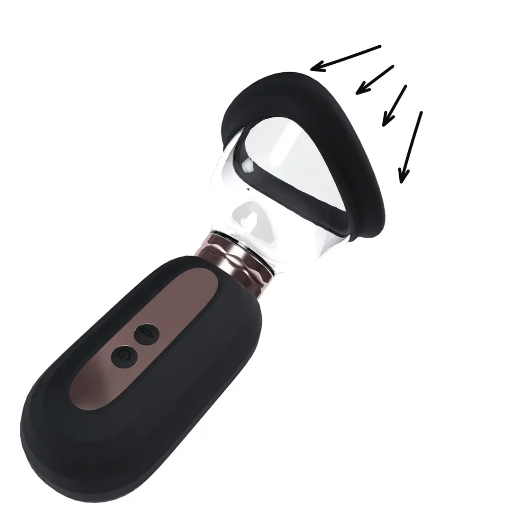 Автоматична помпа за гърди и вагина със сменяеми глави Dazzling