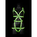 Харнес за цяло тяло светещ в тъмного Ouch! S-M