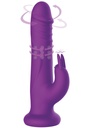 Вибратор Rotating Beads Rabbit розов 