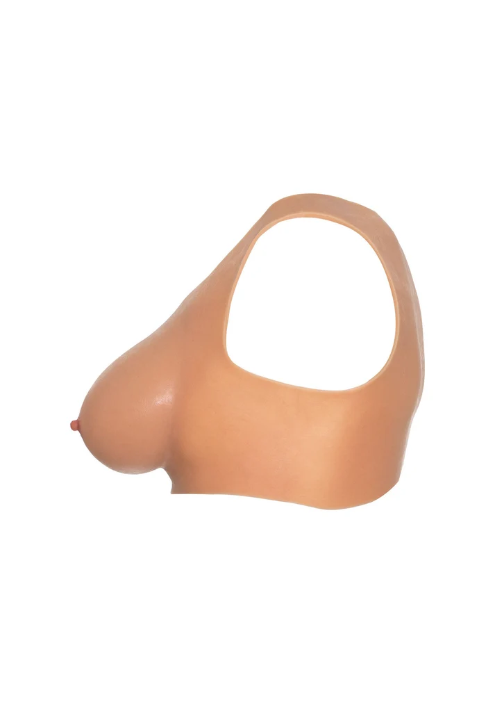 Силиконово бюстие с гърди D cup