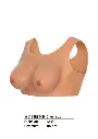 Силиконово бюстие с гърди D cup