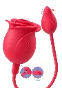 Airpulse стимулатор с вибриращо кегел топче Xoroon "Blushing Rose"