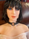 Choker made of natural leather – handmade