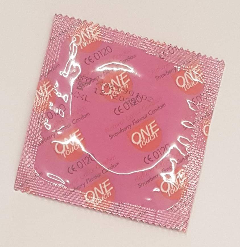 Strawberry Condoms One