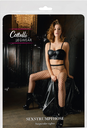 Black 3-hole pantyhose S-L
