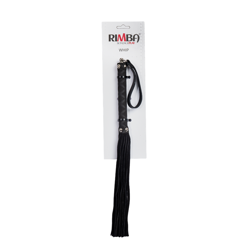 Rimba natural leather whip