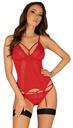 2-piece Diyosa XS/S red, garter set
