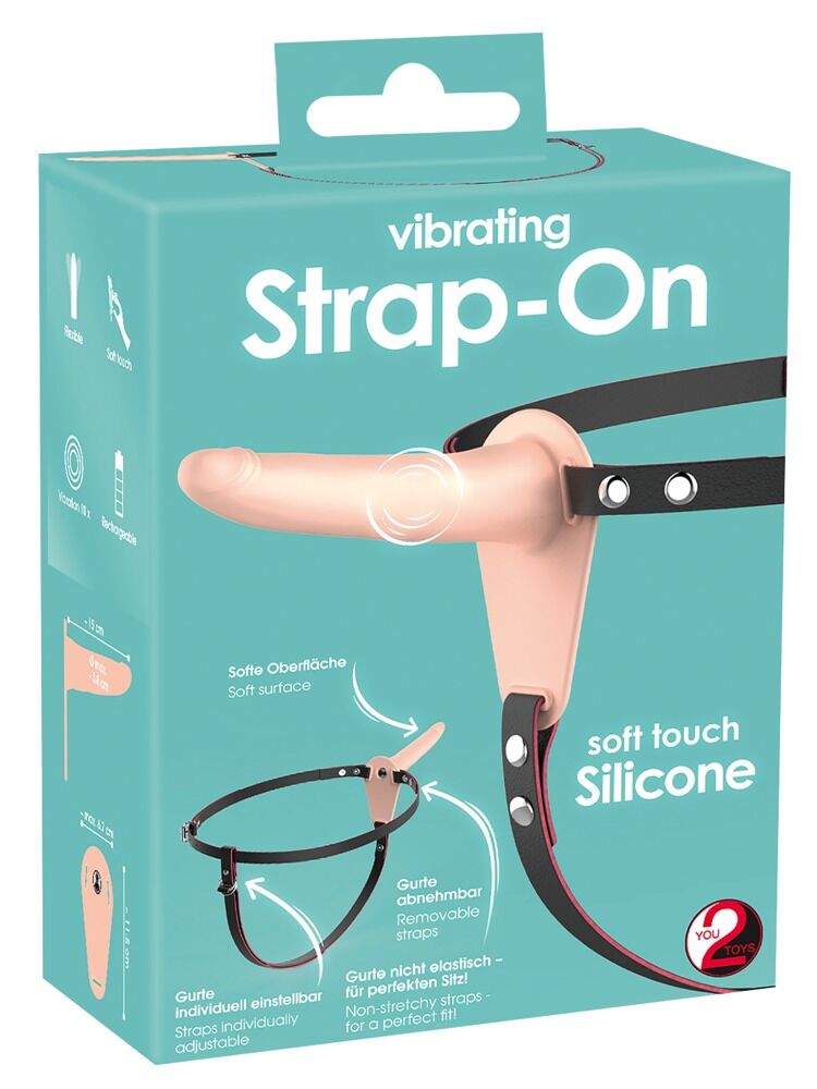 Strap-on Harness with Vibrator
