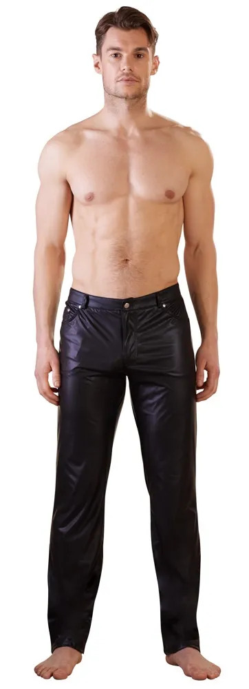 Leather pants L men's