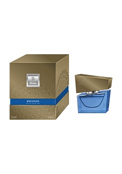 Men's pheromone perfume Shiatsu 15ml. Darkblue