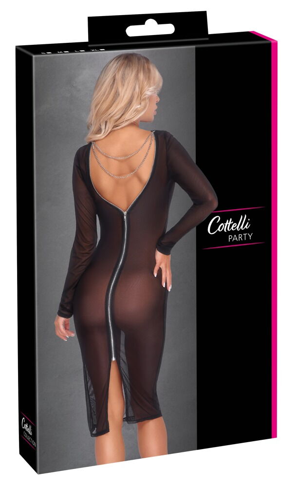 Transparent dress XL