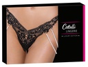 Thong with pearls Cottelli Luxury S/M