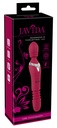 Warming double-sided vibrator - massager 2in1