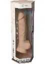Realistic dildo with vibration and remote control 8'' skin color SILEXD