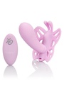 Vibrator for G-spot and clitoris with remote control - Butterfly
