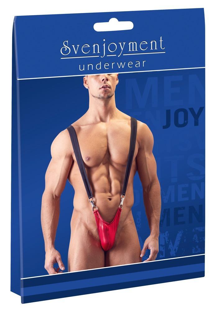 Men's Mini Bodysuit L/XL Red