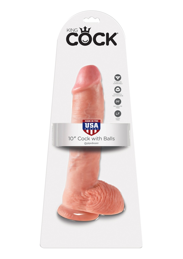 Дилдо King cock 10 инча