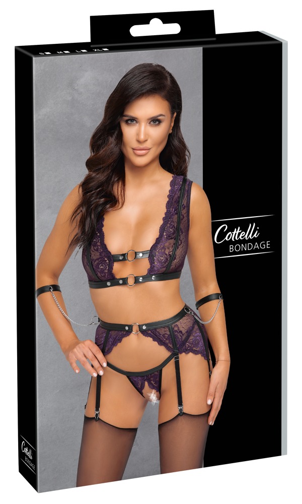 Комплект 3 части Cotteli Bondage S