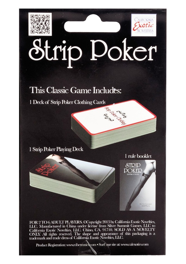 Карти за игра "Strip Poker"