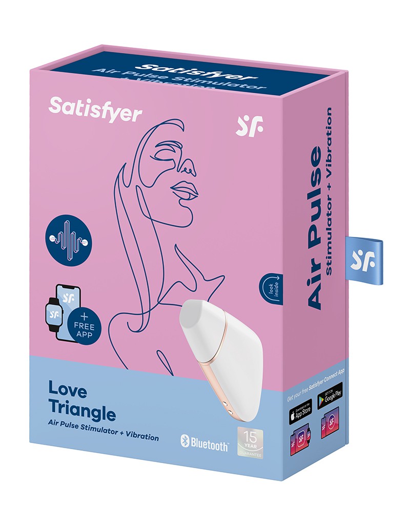 Air clitoral stimulator Satisfyer Love Triangle