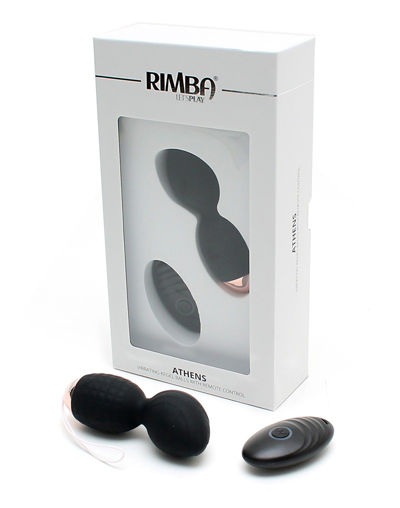 Vibrating kegel balls with charger (Black)