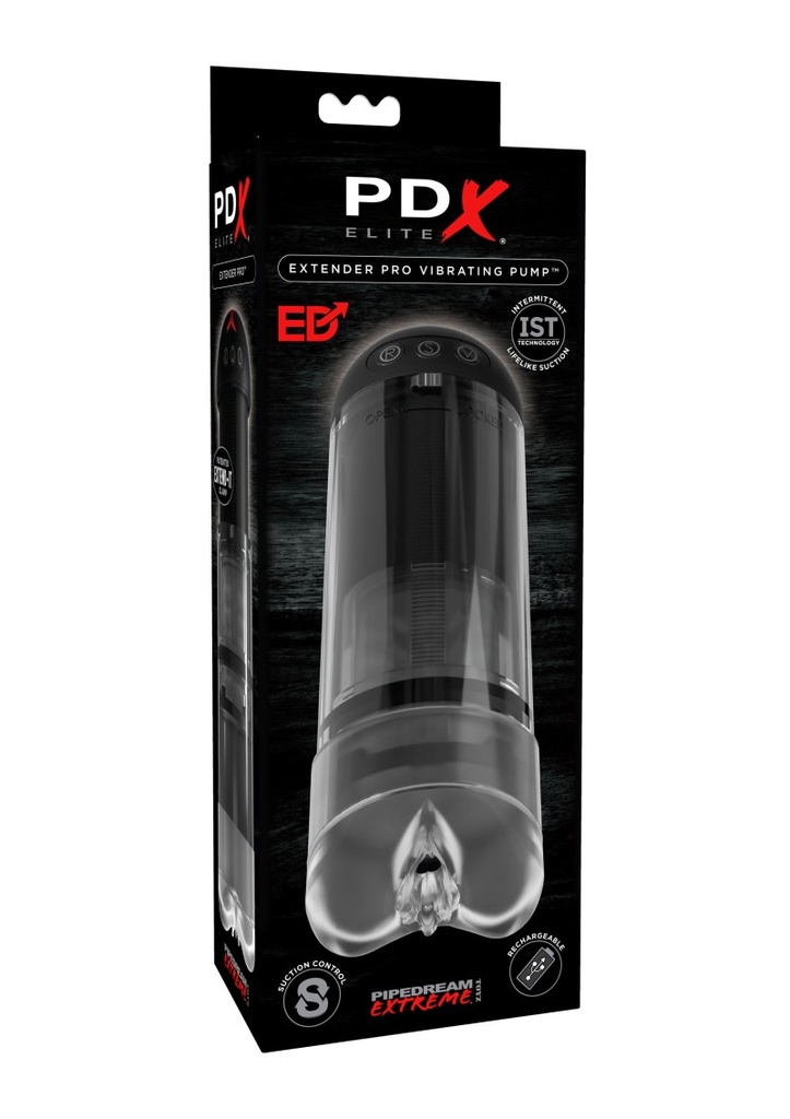 Vibrating pump-masturbator