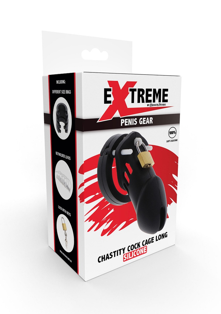 Penis cage L - Black