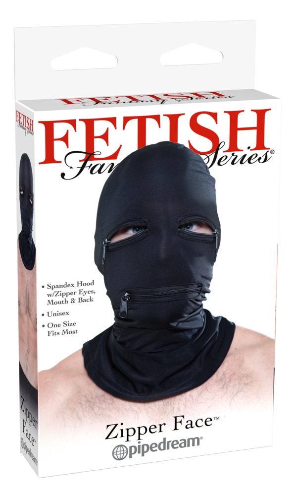 Маска с ципове Fetish