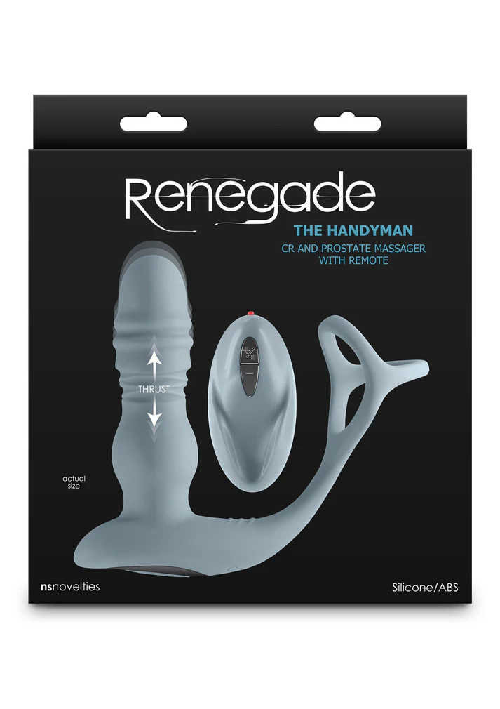 Prostate massager vibrator Renegade Apex Trusting with remote