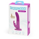 Vibrator with clitoral stimulator and belt HappyRabbit
