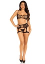 Top and garter belt Leg Avenue