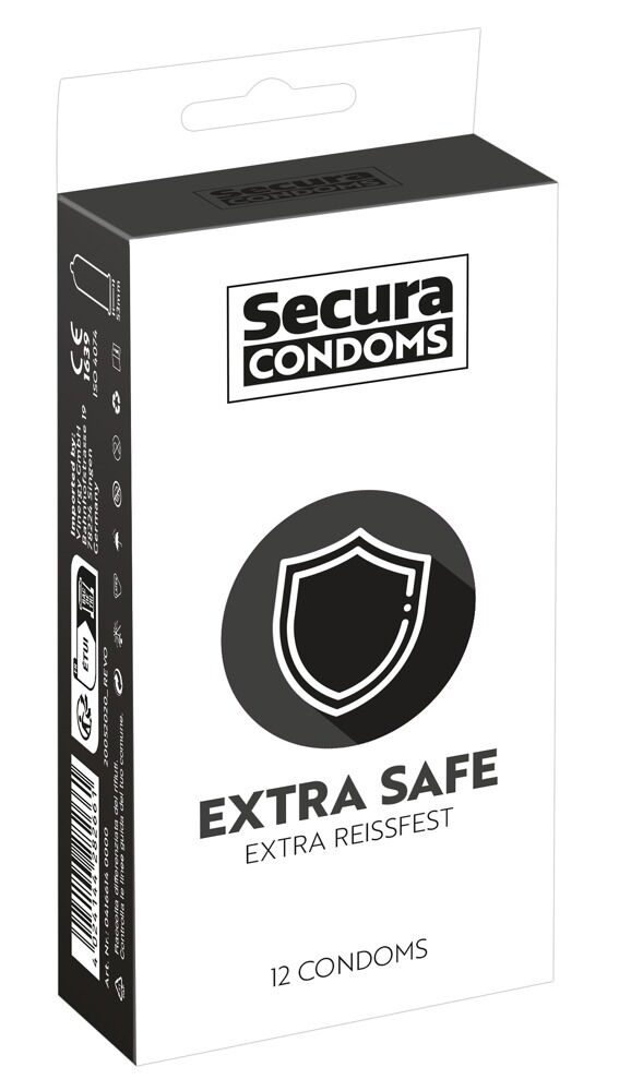 Extra Safe condom box 12pcs.