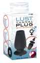 Tunnel butt plug with stopper Lust