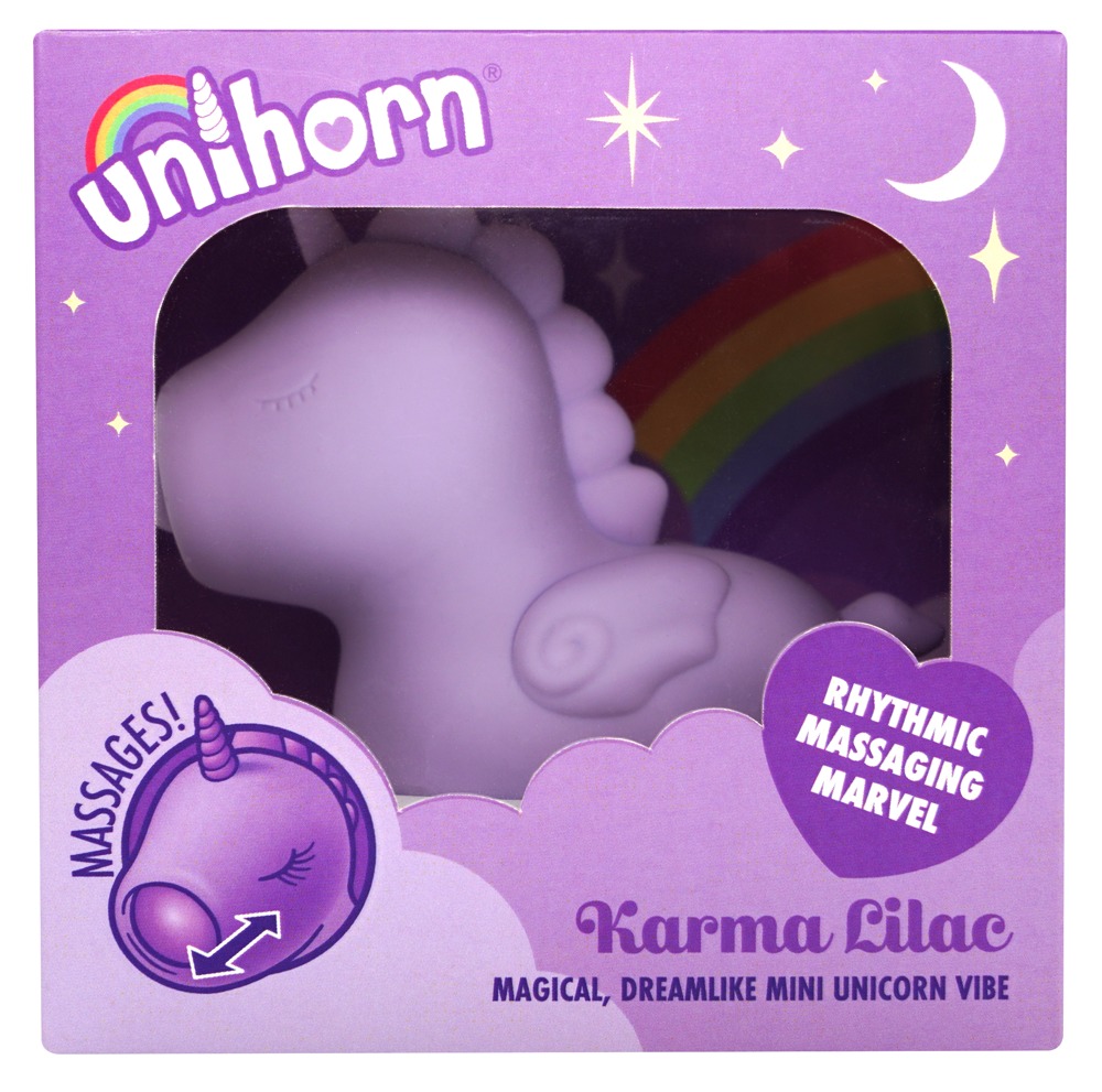 Вибратор еднорог клиторстимулатор - Karma Lilac Unihorn!