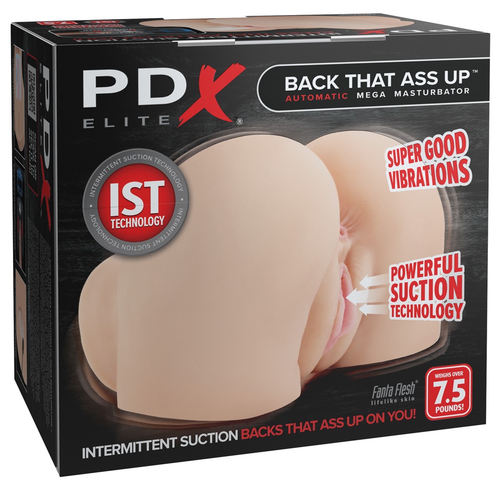 Suction and vibrating masturbator Back That Ass Up